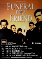 FUNERAL FOR A FRIEND - 2006 - In Concert - Tales Dont Tell Themselves - Poster