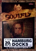 SOULFLY - 2004 - Sepultura - In Concert - Prophecy Tour - Poster - Hamburg