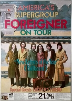 FOREIGNER - 1978 - Plakat - Günther Kieser - Luciefers Friend - Poster - Mainz