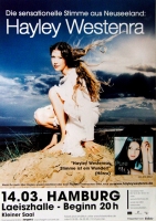 WESTENRA, HAYLEY - 2003 - Plakat - In Concert Tour - Poster - Hamburg