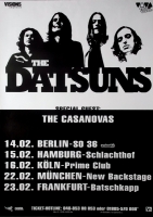 DATSUNS - 2002 - Tourplakat - Concert - First Tour - Tourposter