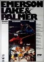 EMERSON LAKE & PALMER - 1973 - Plakat - Günther Kieser - Poster - B