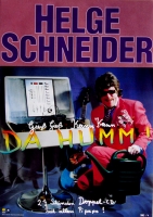 SCHNEIDER, HELGE - 1996 - Promoplakat - Da Humm - Poster