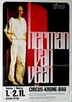 VAN VEEN, HERMAN - 1981 - Konzertplakat - Concert - Tourposter - Mnchen