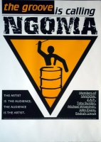 NGOMA - 1994 - Plakat - Sandow - Unruh - Einstrzende Neubauten - Poster