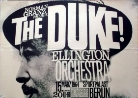 ELLINGTON, DUKE - 1964 - Plakat - Gnther Kieser - Poster - Berlin