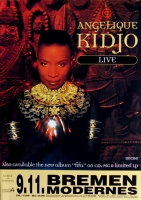 KIDJO, ANGELIQUE - 1996 - Live In Concert - Fifa Tour - Poster - Bremen