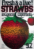 STRAWBS - 1973 - Plakat - Gnther Kieser - Poster - Hamburg