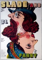 SLADE - 1972 - Plakat - Günther Kieser - In Concert - Poster - München