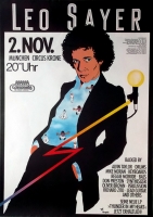 SAYER, LEO - 1977 - Plakat - Concert - Thunder in my Heart - Poster - Mnchen