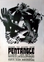 PENTANGLE - 1972 - Plakat - Gnther Kieser - Poster - Frankfurt