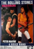 ROLLING STONES - 1982-06-07 - Plakat - European Tour - Poster - Hannover - A0