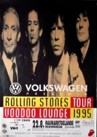ROLLING STONES - 1995-08-22 - Plakat - Voodoo Lounge - Poster - Mannheim - A0