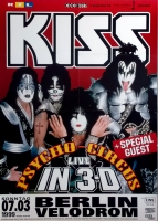 KISS - 1999 - Konzertplakat - Concert - Psycho Circus - Tourposter - Berlin