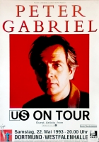 GABRIEL, PETER - GENESIS - 1993 - In Concert - US Tour - Poster - Dortmund A
