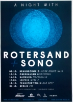 ROTERSAND - 2014 - Sono - Live In Concert - An Night With Tour - Poster