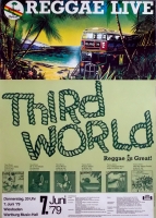 THIRD WORLD - 1979 - Konzertplakat - Reggae Live - Tourposter - Wiesbaden