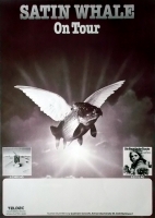 SATIN WHALE - 1978 - Tourplakat - In Concert - Whale of Time - Tourposter