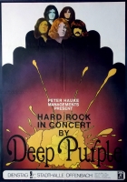 DEEP PURPLE - 1970 - Konzertplakat - Hard Rock in Concert - Tourposter - Offenba
