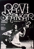 SHANKAR, RAVI - 1969 - Plakat - Günther Kieser - Poster - Frankfurt
