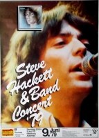 HACKETT, STEVE - GENESIS - 1979 - Konzertplakat - Tourposter - Hamburg