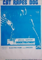 CAT RAPES DOG - 1990 - Plakat - In Concert - God Guns Gasoline Tour - Poster