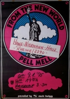 PELL MELL - 1975 - Konzertplakat - From the New World - Tourposter - Rheine
