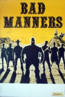 BAD MANNERS - 1989 - Tourplakat - Return to Ugly - Poster - Autogramme/Signed