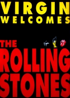 ROLLING STONES - 1995-00-00 - Promoplakat - Virgin Welcomes - Poster