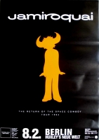 JAMIROQUAI - 1994 - In Concert - Return of the... Tour - Poster - Berlin