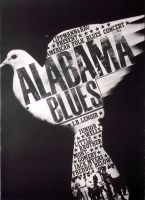 ALABAMA BLUES - 1966 - Plakat - Günther Kieser - Poster - Autogramm/signed