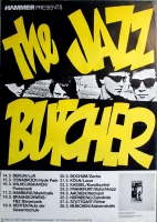 JAZZ BUTCHER - 1988 - David J - Bauhaus - In Concert - Fishcotheque Tour - Poster