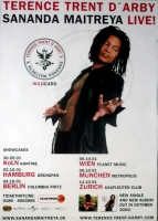 DARBY, TERENCE TRENT - 2001 - Tourplakat - Maitreya - Wildcard - Tourposter