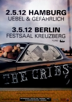CRIBS, THE - 2012 - Konzertplakat - In the Belly... - Tourposter - Hamburg