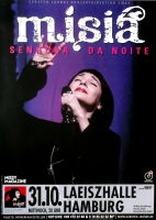 MISIA - 2011 - Live In Concert - A Senhora Da Noite Tour - Poster - Hamburg