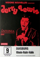 LEWIS, JERRY - 1980 - Plakat - Comedy - In Concert Tour - Poster - Duisburg