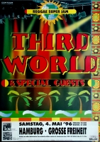 THIRD WORLD - 1996 - Plakat - Reggae Super Jam - Tourposter - Hamburg