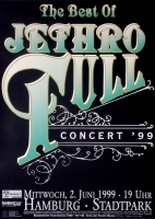 JETHRO TULL - 1999 - Plakat - Live In Concert - Best of Tour - Poster - Hamburg