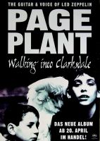 PAGE, JIMMY - PLANT - LED ZEPPELIN - 1998 - Promoplakat - Walking... - Poster