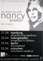 SINATRA, NANCY - 2004 - Live In Concert - Evening with... Tour - Poster