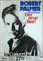 PALMER, ROBERT - 1979 - Konzertplakat - In Concert - Tourposter - Neu-Isenburg