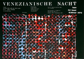 KARNEVAL - FASCHING - 1970 - Plakat - Venezianische Nacht - Poster - München