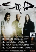 STAIND - 2011 - Tourplakat - In Concert - Tourposter