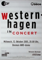 WESTERNHAGEN, MARIUS MLLER - 2005 - In Concert Tour - Poster - Bremen