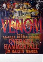 VENOM - 1997 - Tourplakat - Overkill - Hammerfall - Christmas.... - Tourposter