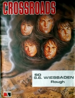 CROSSROADS - 1991 - Konzertplakat - The Wild One - Tourposter - Wiesbaden