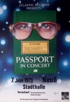 PASSPORT - DOLDINGER - 1973 - Konzertplakat - Hand Made - Tourposter - Neuss