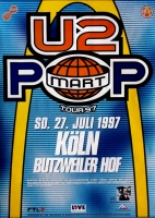 U2 - U 2 - 1997 - Plakat - In Concert - Popmart Tour - Poster - Kln