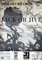 JACK OR JIVE - 1990 - Plakat - Concert - Japan - Prayer - Tourposter - Aachen