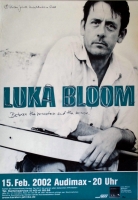 BLOOM, LUKA - 2002 - In Concert - Between the... Tour - Poster - Hamburg